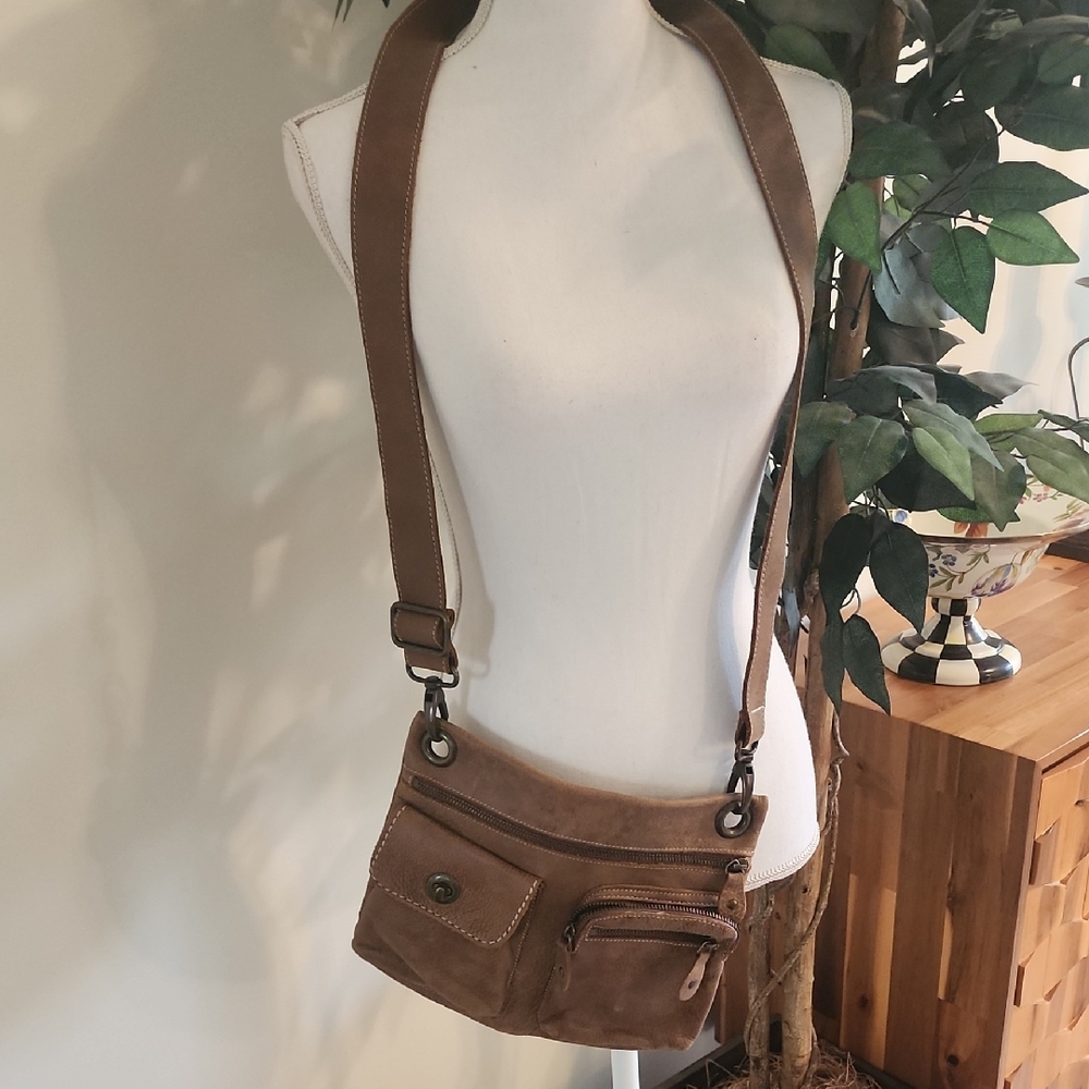 Genuine Leather Crossbody Bag